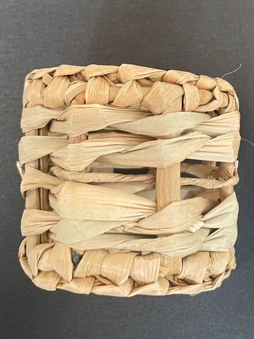 ⭐️$10 - SET: 12 NATURAL FIBER CLOTH NAPKINS + 8 ARTISANAL HANDMADE NAPKIN RINGS